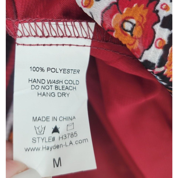 Hayden Los Angeles Boho Off Shoulder Blouse - Festival, Cottagecore, Hippie Chic - Picture 6 of 6